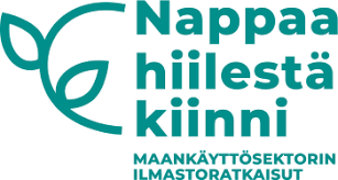 Nappaa hiilestä kiinni - Maankäyttösektorin ilmastoratkaisut -logo